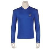 Star Trek Strange New Worlds Uniforms Shirt Cosplay Costume ACcosplay - Blue Color